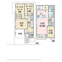 海楽1丁目新築戸建　1号棟