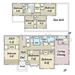 西初石3丁目戸建て