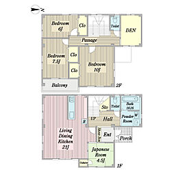 港区港楽3丁目戸建て