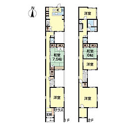 扇町一丁目戸建て