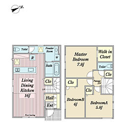 豊田市喜多町賃貸戸建 B棟