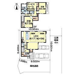 練馬区西大泉14期新築戸建　1号棟