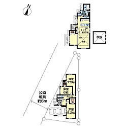 練馬区谷原13期　新築戸建1号棟