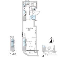 パークアクシス錦糸町ヴェール 405