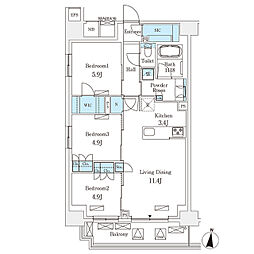 フロンティアレジデンス錦糸公園 349