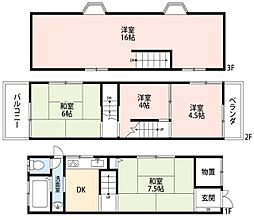摂津市5DKファミリー向け戸建 1