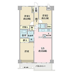 インペリアル東白楽ガーデンハウスB棟