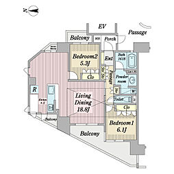 レノス船堀ブライトタワー 1401