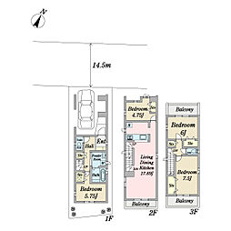 江戸川区北葛西5丁目　Ａ号棟