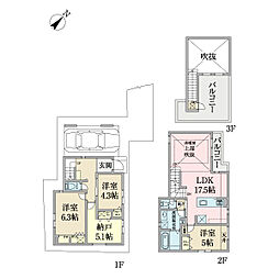 北葛西1丁目新築戸建　1号棟