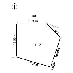 額田郡幸田町大字深溝字北山屋敷土地
