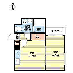 THE GARNET SUITE RESIDENCE 山科W 202