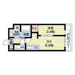 THE GARNET SUITE RESIDENCE 山科W 203