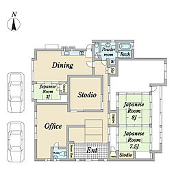 北野西白梅町戸建て