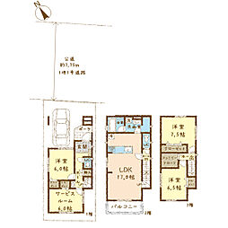 ＧｒａｎＦｅｌｄｉａ市川市本行徳　1号棟