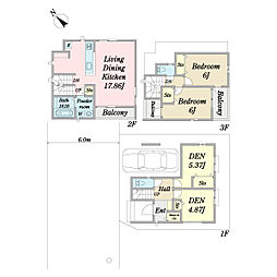 ハートフルタウン市川市塩焼1丁目　Ｂ号棟