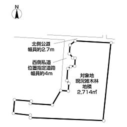 小美玉市羽鳥土地（現況栗畑）