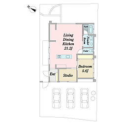 中城村添石戸建て