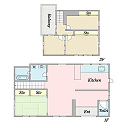 八重瀬町港川中古戸建
