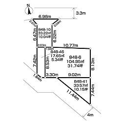 柏市逆井駅前土地