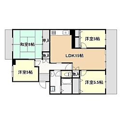 パークタウン五領第6団地7号棟 105