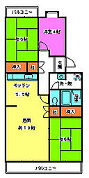 パークタウン五領第6団地9号棟 402