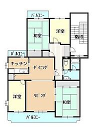 パークタウン五領第3次　1号棟504号室 504