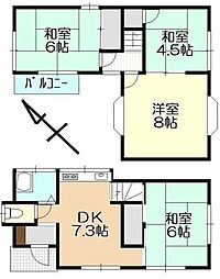 坂戸市千代田二丁目　4DK中古戸建