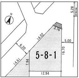 比企郡小川町東小川5丁目　売地約55坪