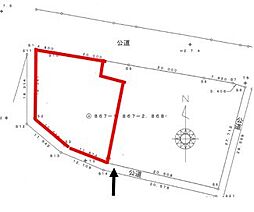 吉見町長谷　土地約106坪