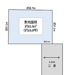 越谷市　大沢　売地