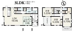 入間市小谷田 新築全2棟 1号棟　1