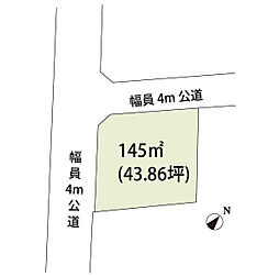 入間市下藤沢　土地