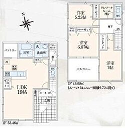 飯能市青木第5期　新築住宅全8棟　3号棟