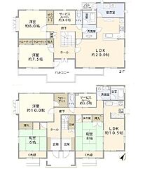 入間市久保稲荷3丁目　2世帯中古戸住宅