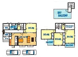 入間市東藤沢6丁目　新築住宅全1棟