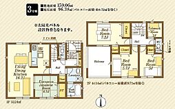飯能市川寺第15　新築住宅全3棟　3号棟