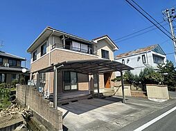 オレンジ　小川町高萩　コンビニ前　アイフルホーム施工　中