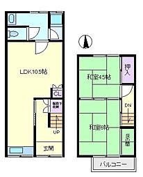 田中貸家 南向き西から2 30号