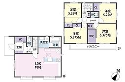 狭山市鵜ノ木　第1期　新築免震住宅