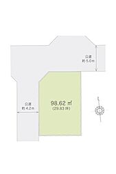 川越市霞ケ関北2丁目　土地