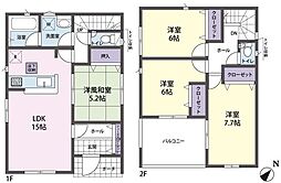 狭山市広瀬台第12 全4棟　3号棟