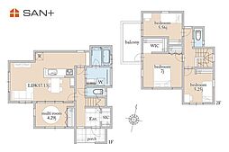 ブリエガーデン広瀬東4丁目第4 新築分譲住宅 1号棟