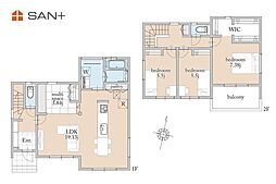 ブリエガーデン広瀬東4丁目第4 新築分譲住宅 1号棟