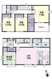 狭山市柏原21期　新築分譲住宅　全5棟 3号棟