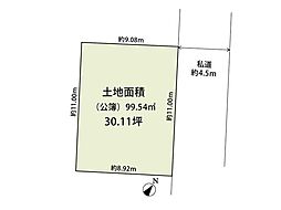 狭山市上奥富　土地