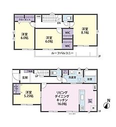 狭山根岸2丁目　新築分譲住宅　全3棟　2号棟