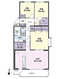 川越グリーンパークＩ　弐号棟