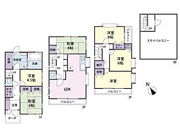 所沢市狭山ケ丘2丁目　中古戸建