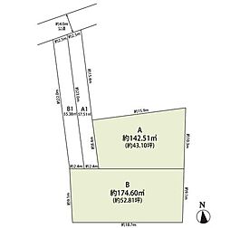 所沢市荒幡　土地　B区画